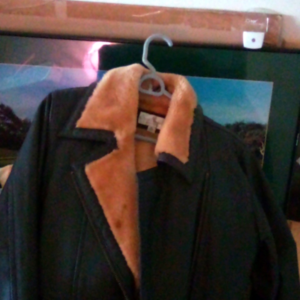 Sean Alexander Bomber jacket with faux lining